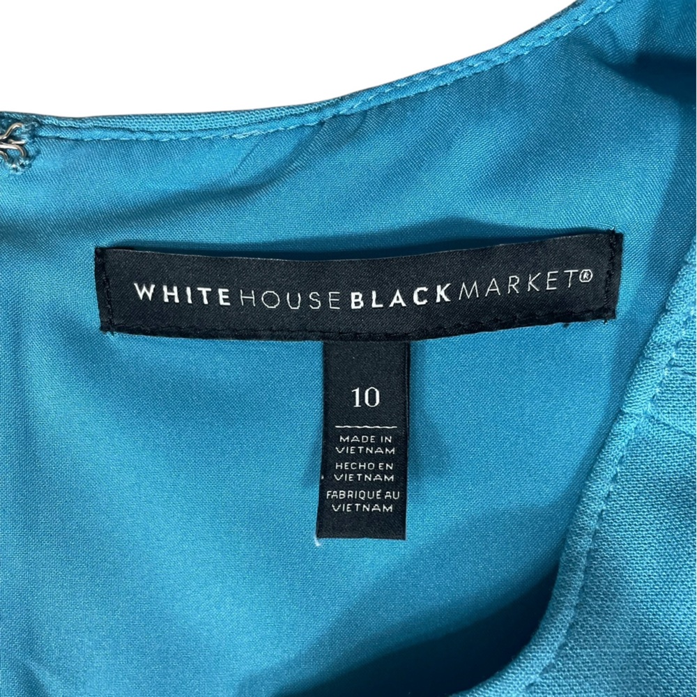 White House Black Market “Oasis” A-Line Belted Dress - Picture 11 of 13
